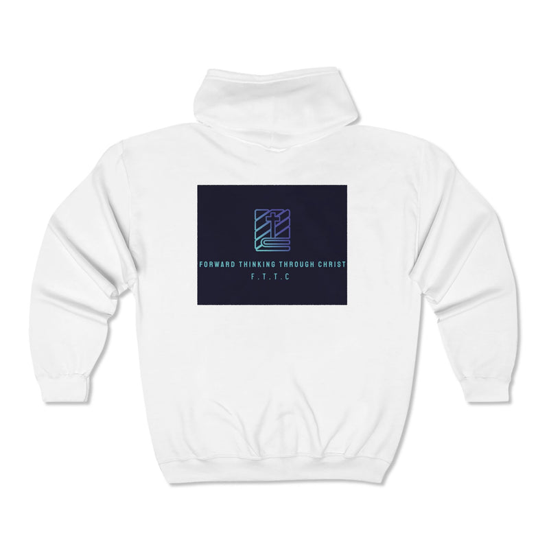 Christian Full Zip Hoodie - Bringing the Word of God to Life